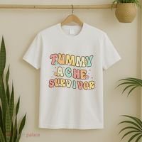 Vintage Tummy Ache Survivor T-Shirt thumb 2