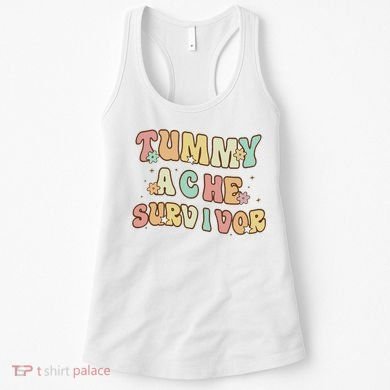 Vintage Tummy Ache Survivor Women's Tank Top