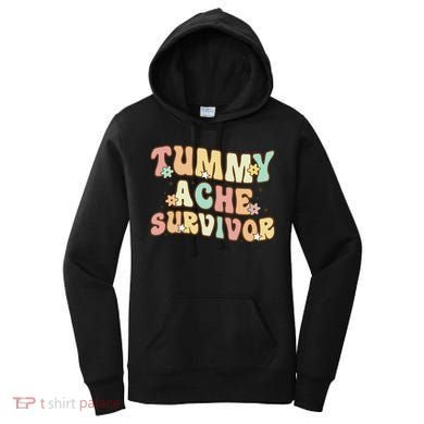 Vintage Tummy Ache Survivor Retro Women's Hoodie