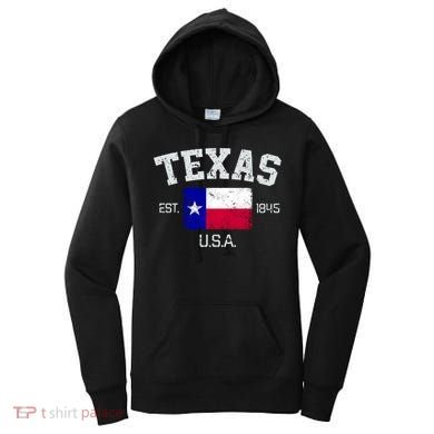 Vintage Texas Austin Est 1845 Souvenir Gift Cute Gift Women's Hoodie