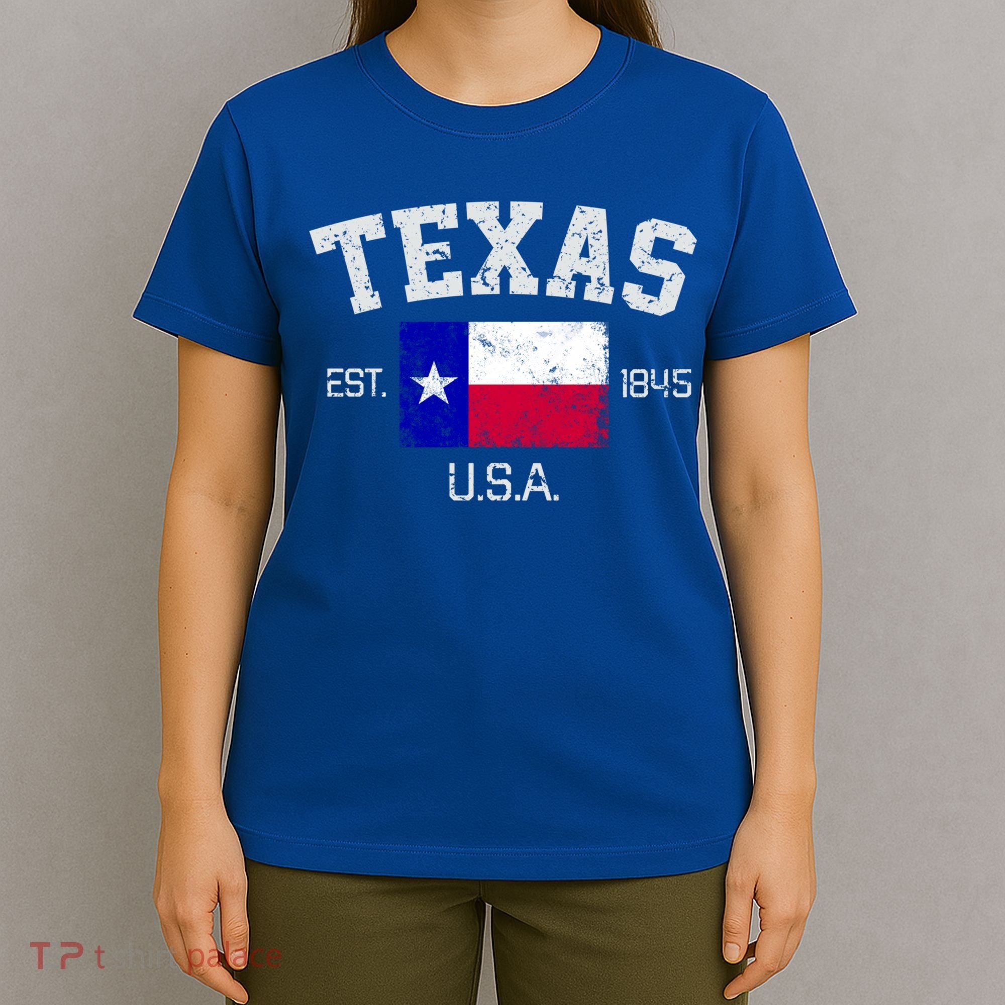 Vintage Texas Austin Est 1845 Souvenir Gift Cute Gift T-Shirt