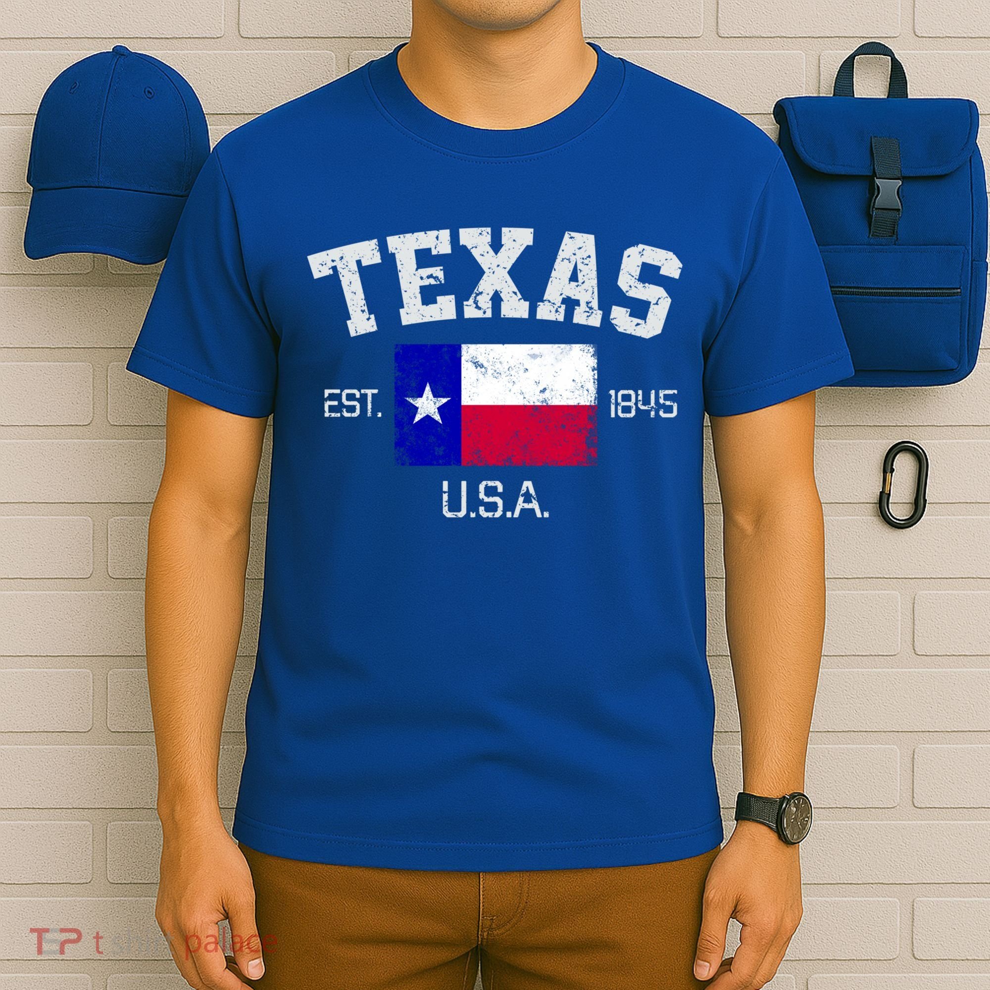 Vintage Texas Austin Est 1845 Souvenir Gift Cute Gift T-Shirt