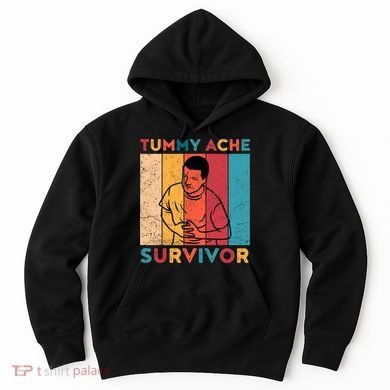 Vintage Tummy Ache Survivor Hoodie