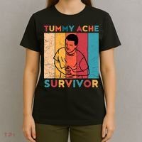 Vintage Tummy Ache Survivor T-Shirt thumb 4