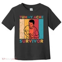 Vintage Tummy Ache Survivor Toddler T-Shirt thumb 0