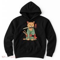 Vincent Trinidad Art Zoro Cat Warrior Hoodie thumb 0