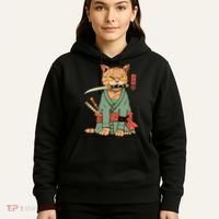 Vincent Trinidad Art Zoro Cat Warrior Hoodie thumb 5