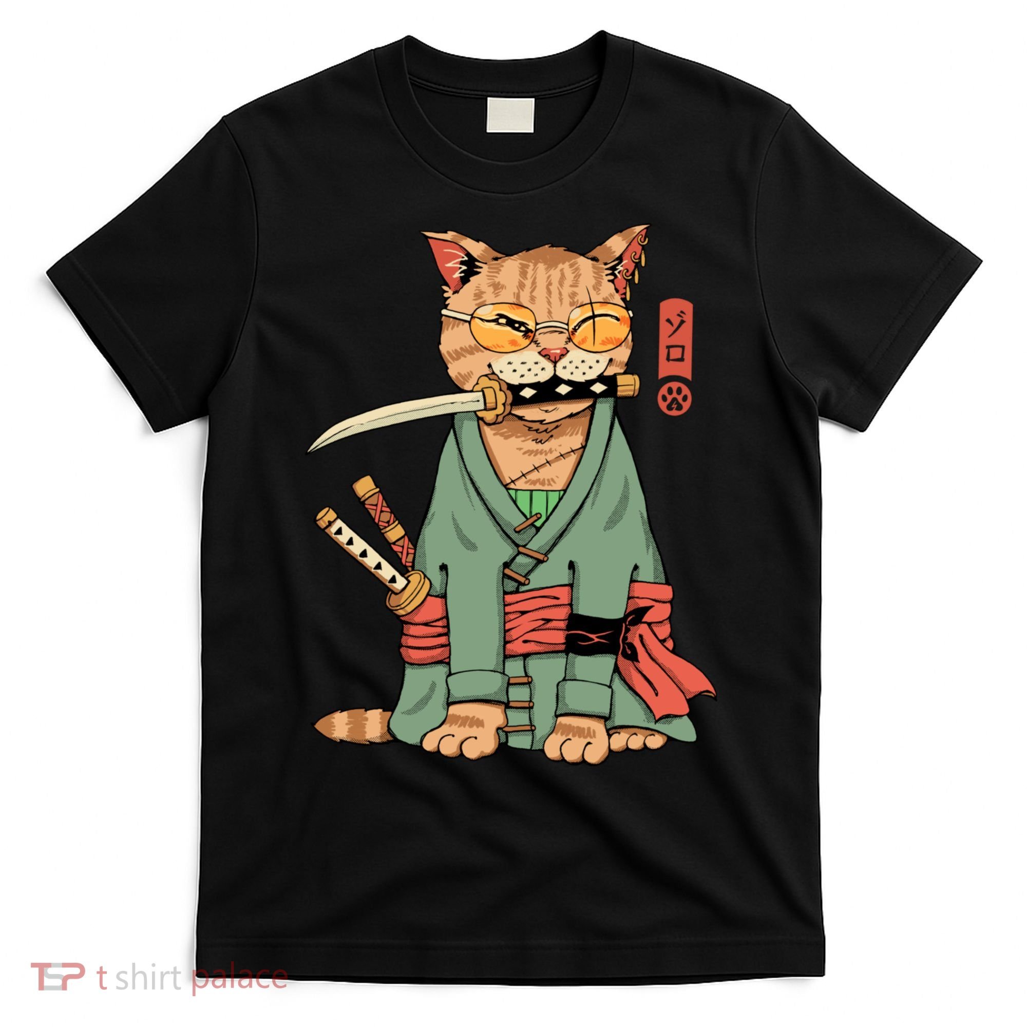 Vincent Trinidad Art Zoro Cat Warrior T-Shirt