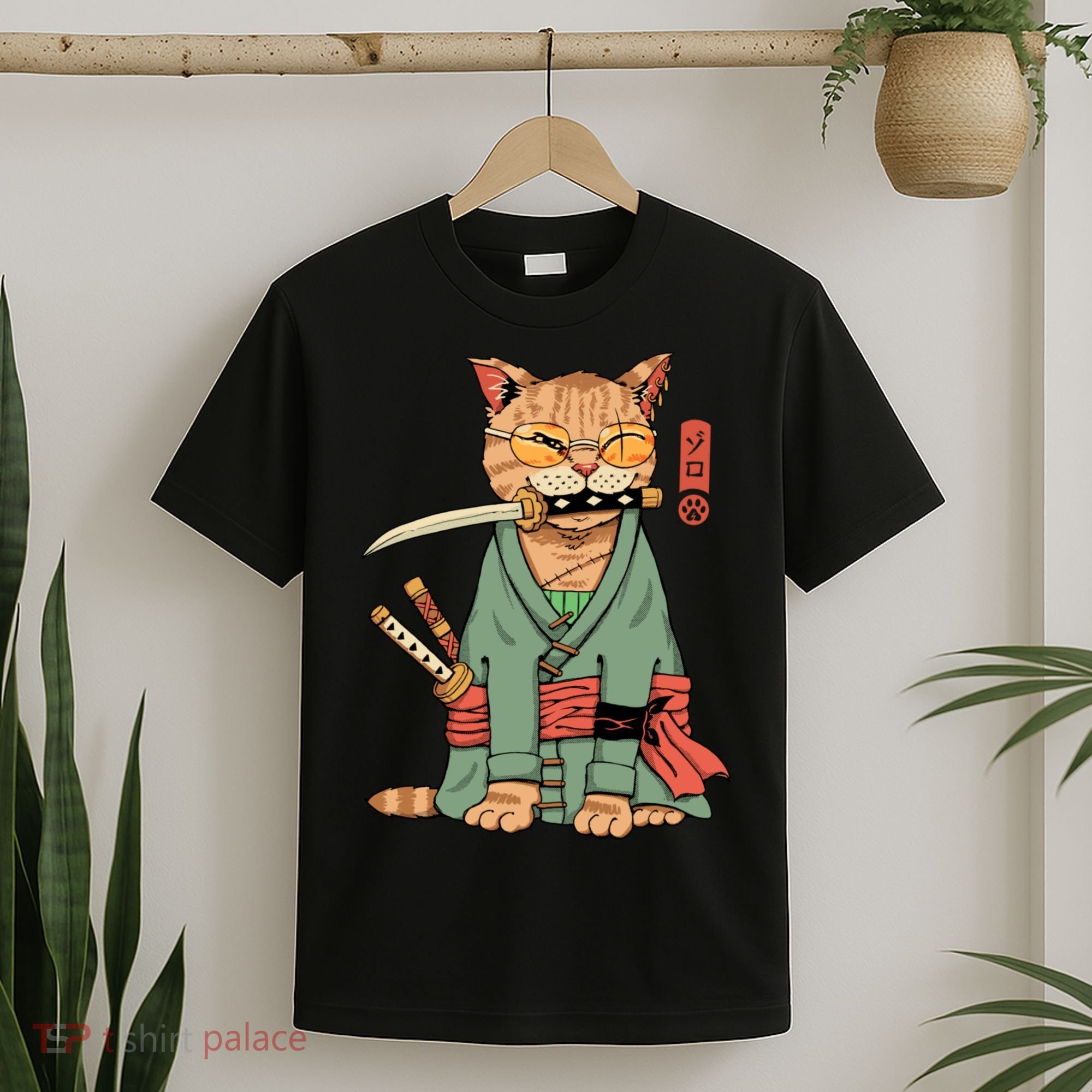 Vincent Trinidad Art Zoro Cat Warrior T-Shirt