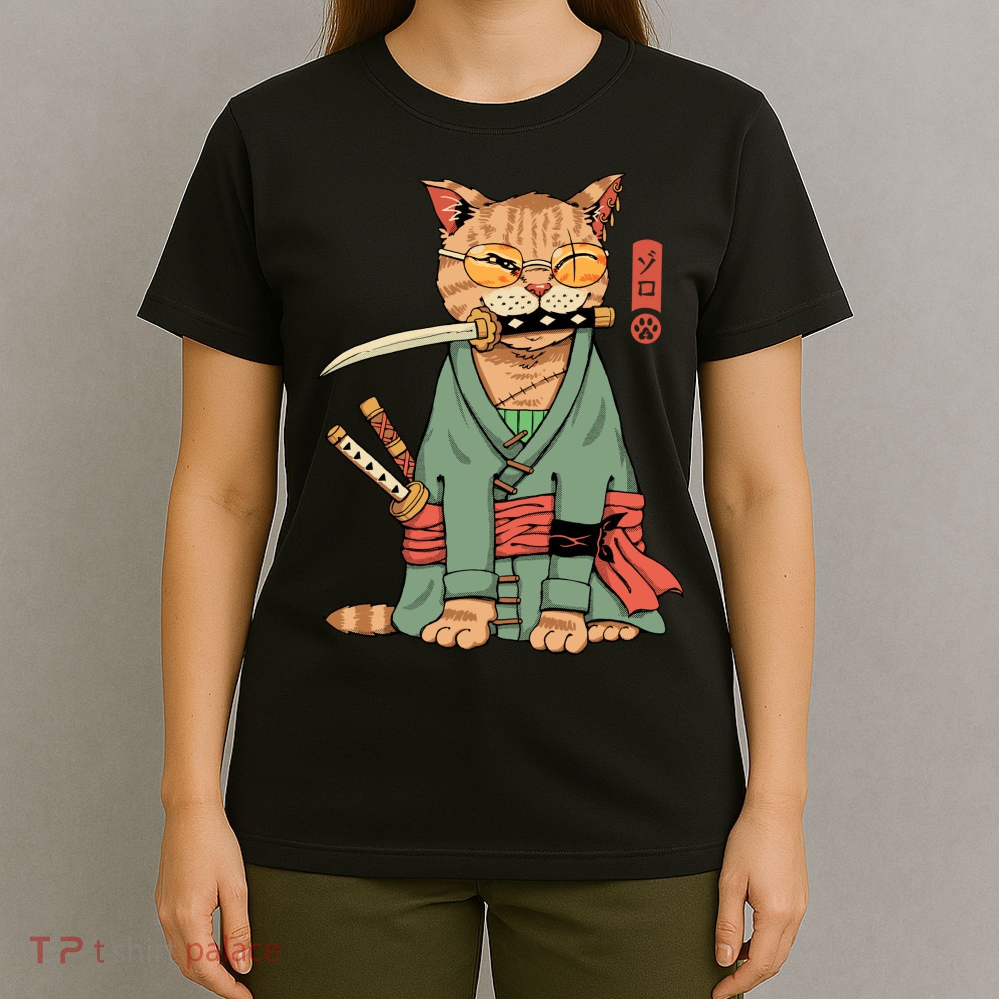 Vincent Trinidad Art Zoro Cat Warrior T-Shirt