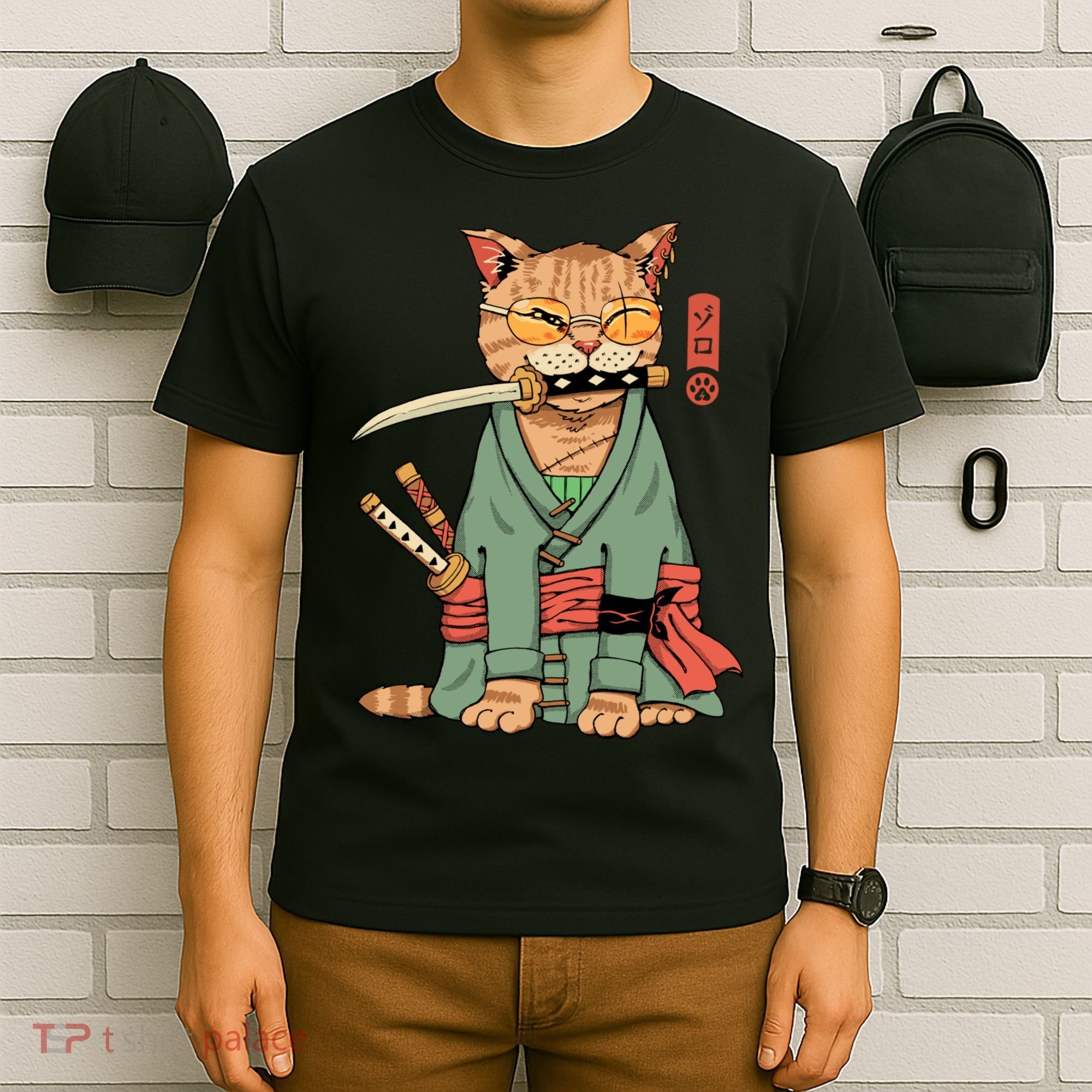 Vincent Trinidad Art Zoro Cat Warrior T-Shirt