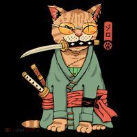 Vincent Trinidad Art Zoro Cat Warrior Coffee Mug thumb 5