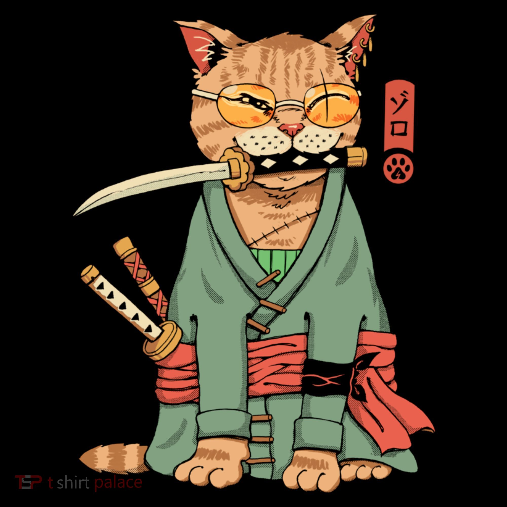 Vincent Trinidad Art Zoro Cat Warrior Coffee Mug