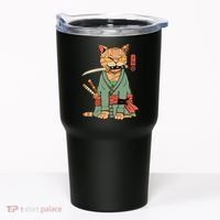 Vincent Trinidad Art Zoro Cat Warrior Tumbler thumb 0
