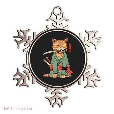 Vincent Trinidad Art Zoro Cat Warrior Ornament