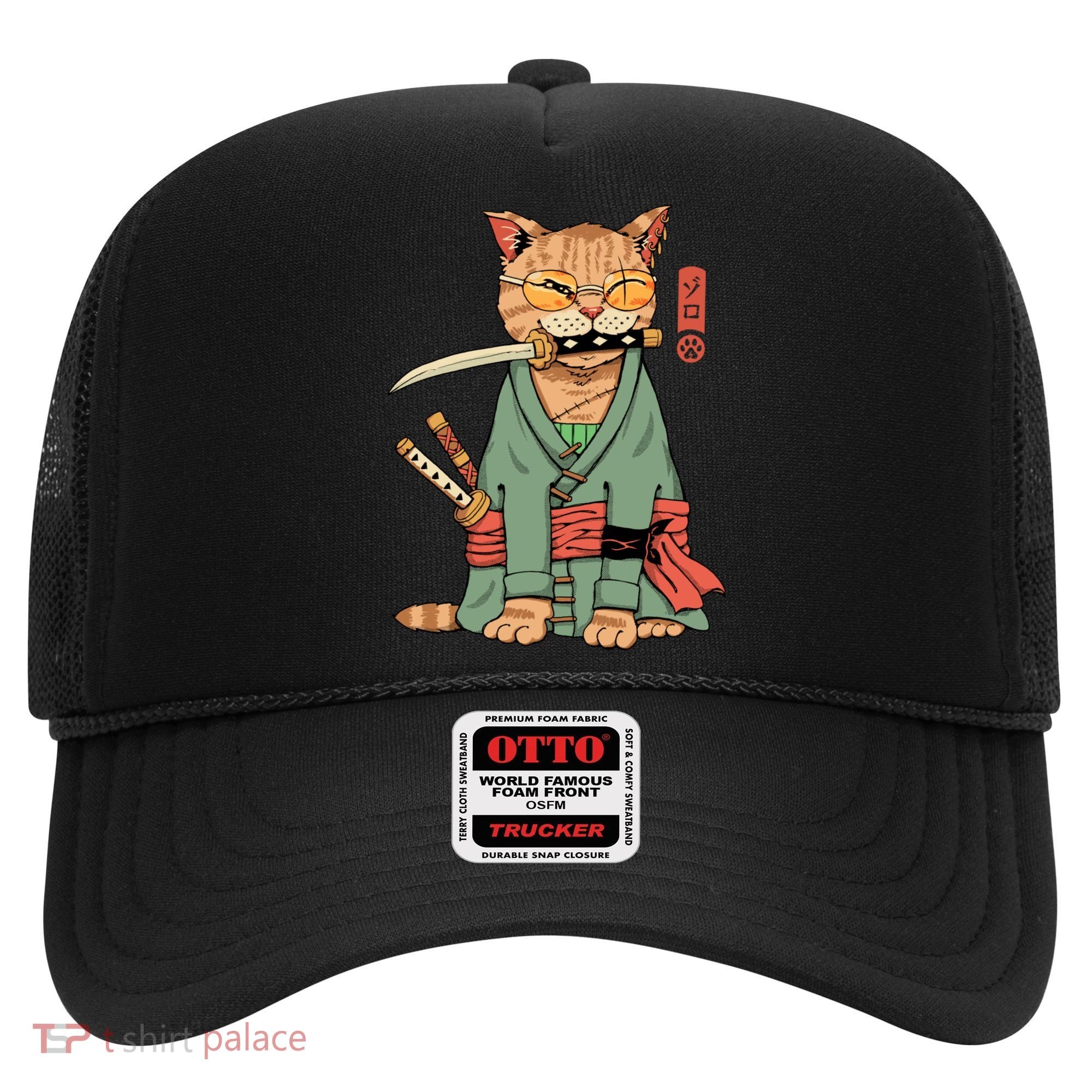 Vincent Trinidad Art Zoro Cat Warrior Hat