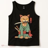 Vincent Trinidad Art Zoro Cat Warrior Tank Top thumb 2
