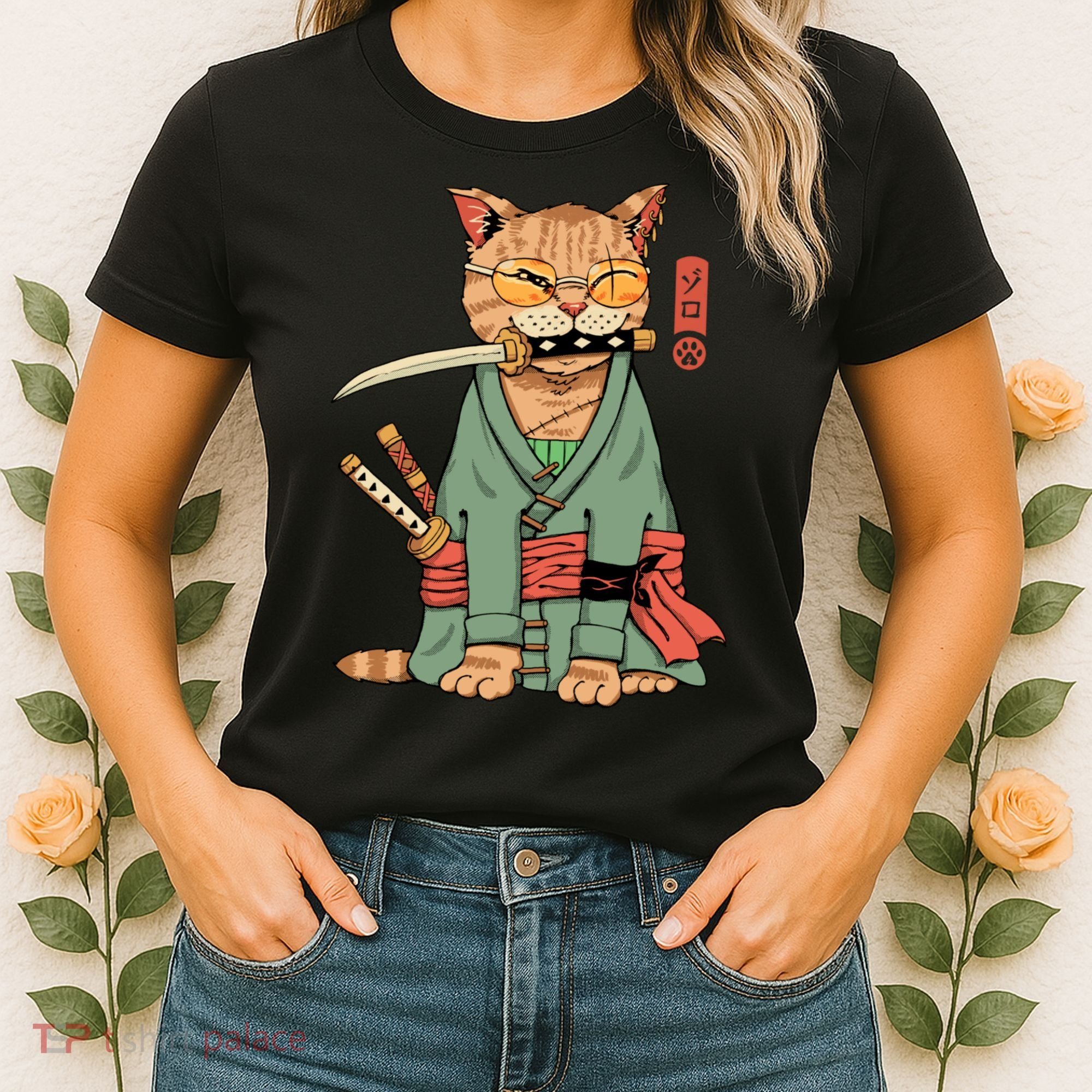 Vincent Trinidad Art Zoro Cat Warrior Women's T-Shirt