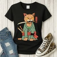 Vincent Trinidad Art Zoro Cat Warrior Women's T-Shirt thumb 3