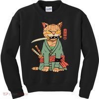 Vincent Trinidad Art Zoro Cat Warrior Kids Sweatshirt thumb 0