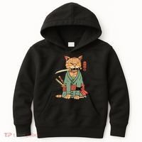 Vincent Trinidad Art Zoro Cat Warrior Kids Hoodie thumb 0