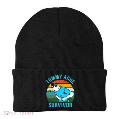Vintage Tummy Ache Survivor Design Beanie