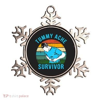 Vintage Tummy Ache Survivor Design Ornament