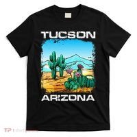 Vintage Tucson Arizona Desert Retro Cactus Funny T-Shirt thumb 0