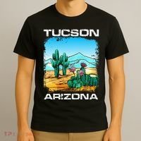 Vintage Tucson Arizona Desert Retro Cactus Funny T-Shirt thumb 3