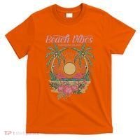 Vintage Tropical Beach Vibes Paradise Island T-Shirt thumb 0