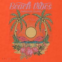 Vintage Tropical Beach Vibes Paradise Island T-Shirt thumb 7