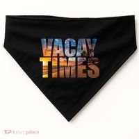 Vacay Times Beach USA-Made Doggie Bandana thumb 0
