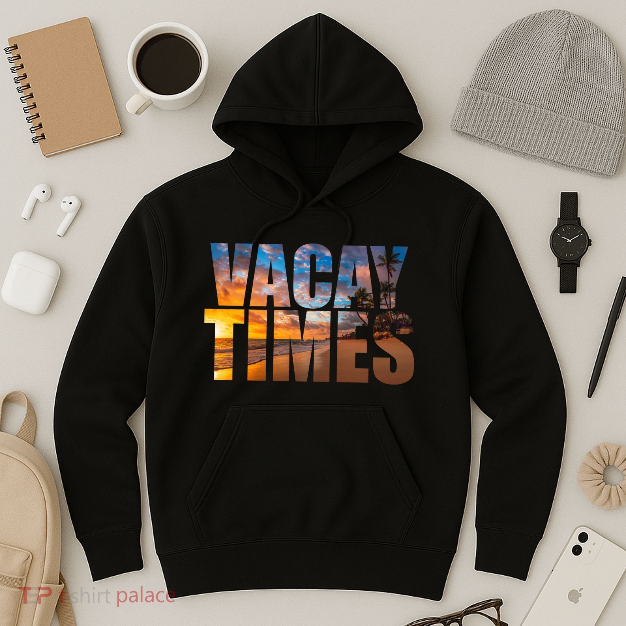 Vacay Times Beach Hoodie