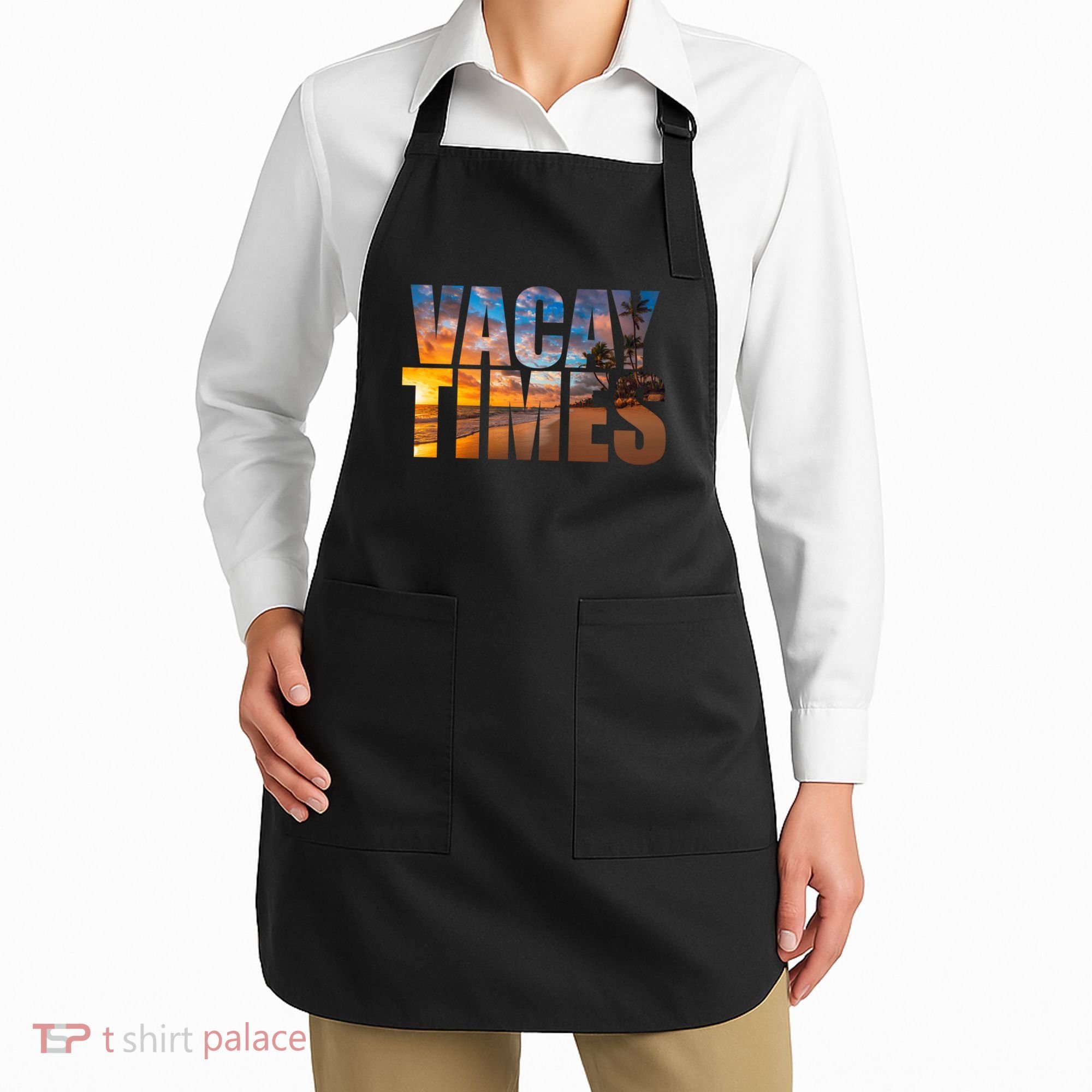 Vacay Times Beach Apron