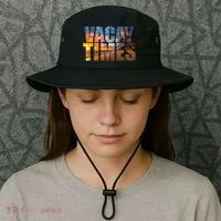 Vacay Times Beach Bucket Hat thumb 3