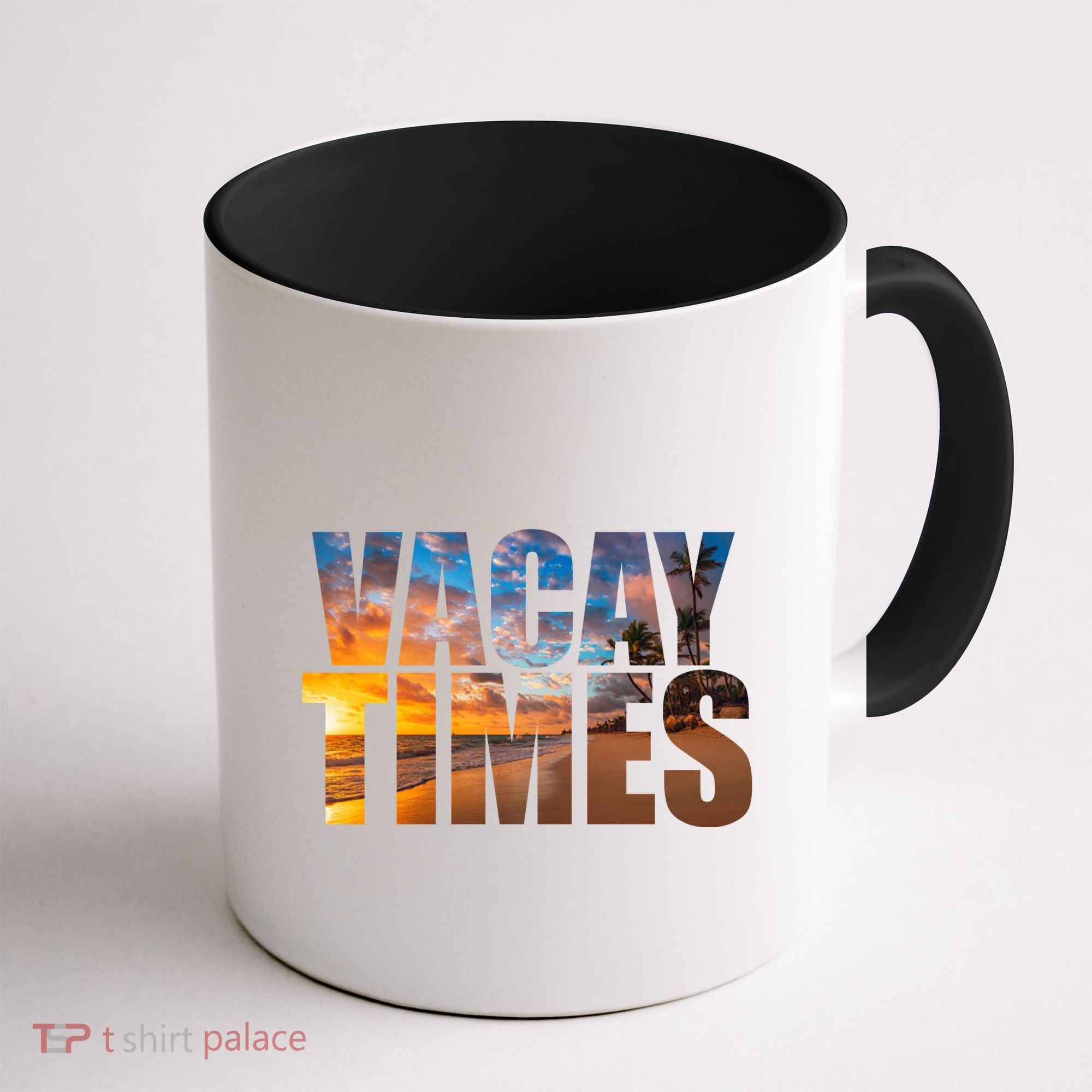 Vacay Times Beach Coffee Mug