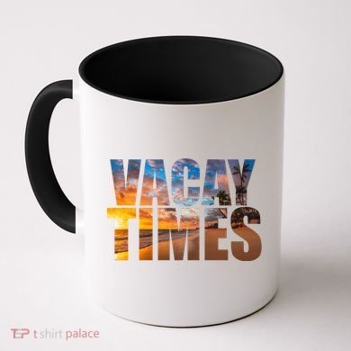 Vacay Times Beach Coffee Mug