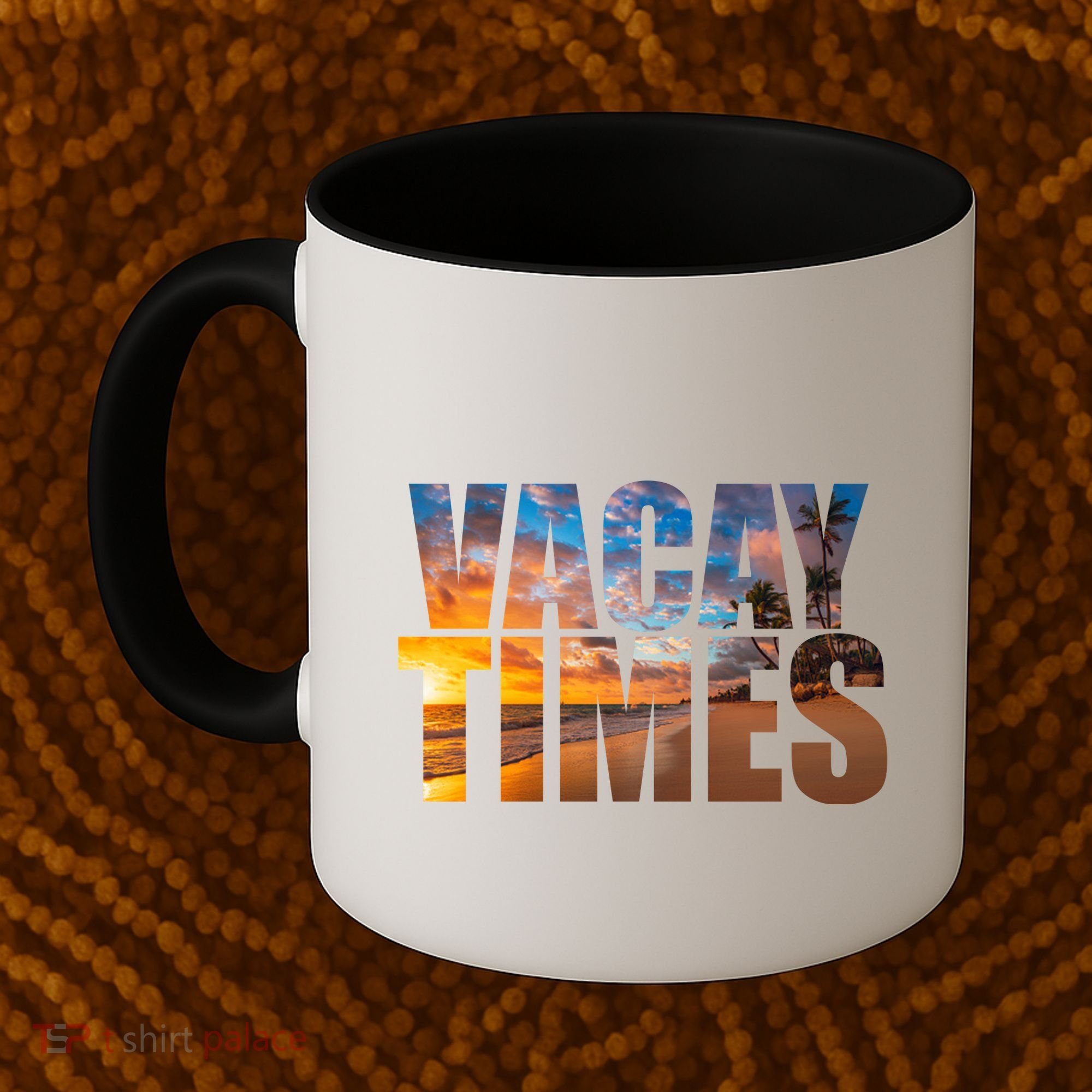 Vacay Times Beach Coffee Mug