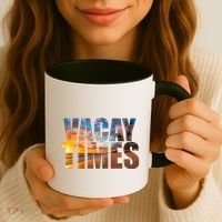 Vacay Times Beach Coffee Mug thumb 3