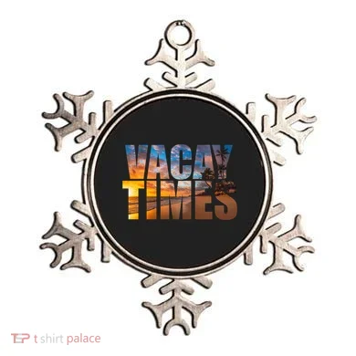 Vacay Times Beach Ornament