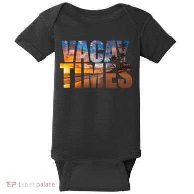 Vacay Times Beach Baby Bodysuit