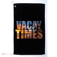 Vacay Times Beach Golf Towel thumb 0