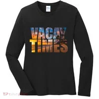 Vacay Times Beach Women's Long Sleeve Shirt thumb 0