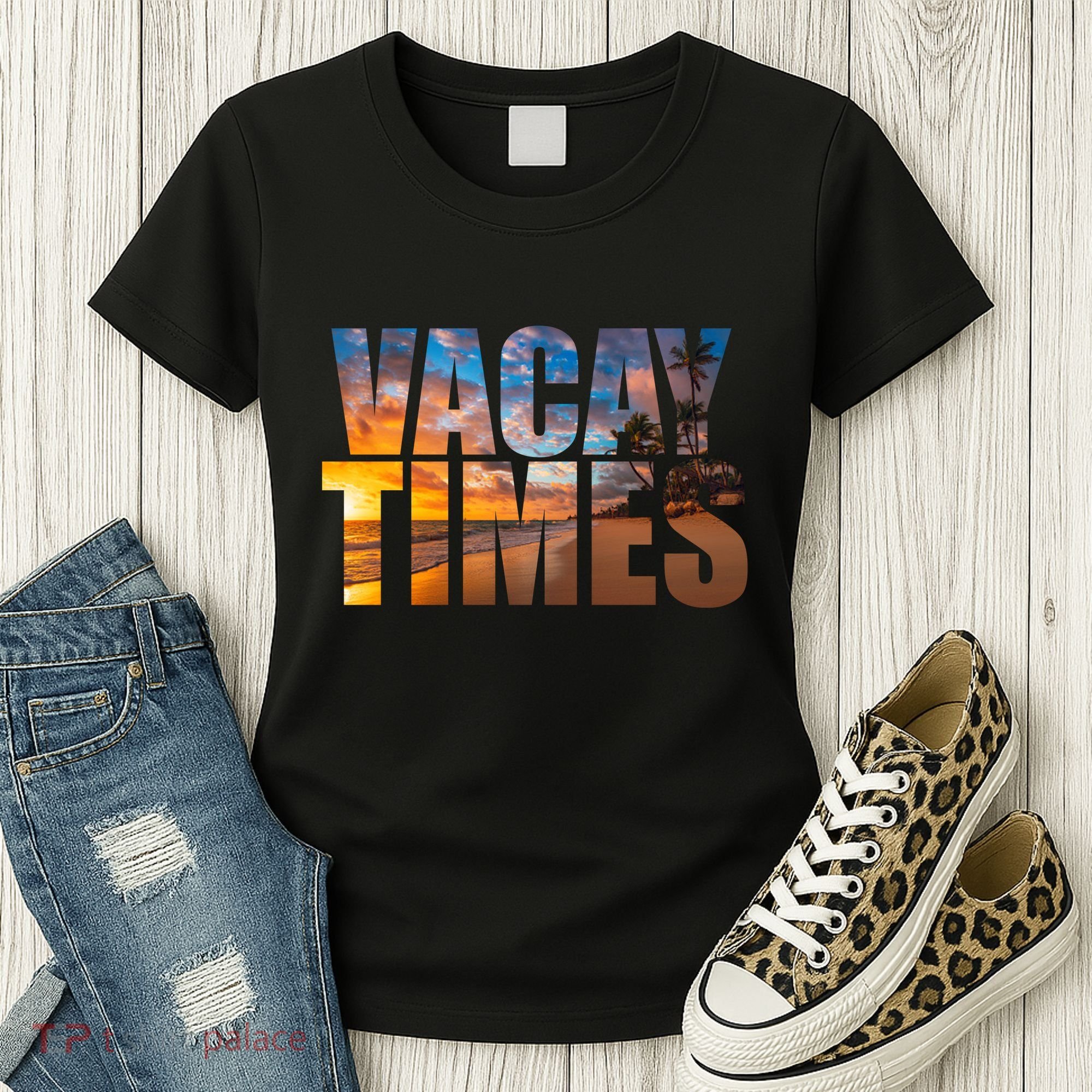 Vacay Times Beach Women's T-Shirt