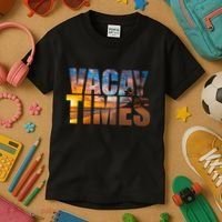Vacay Times Beach Kids T-Shirt thumb 3