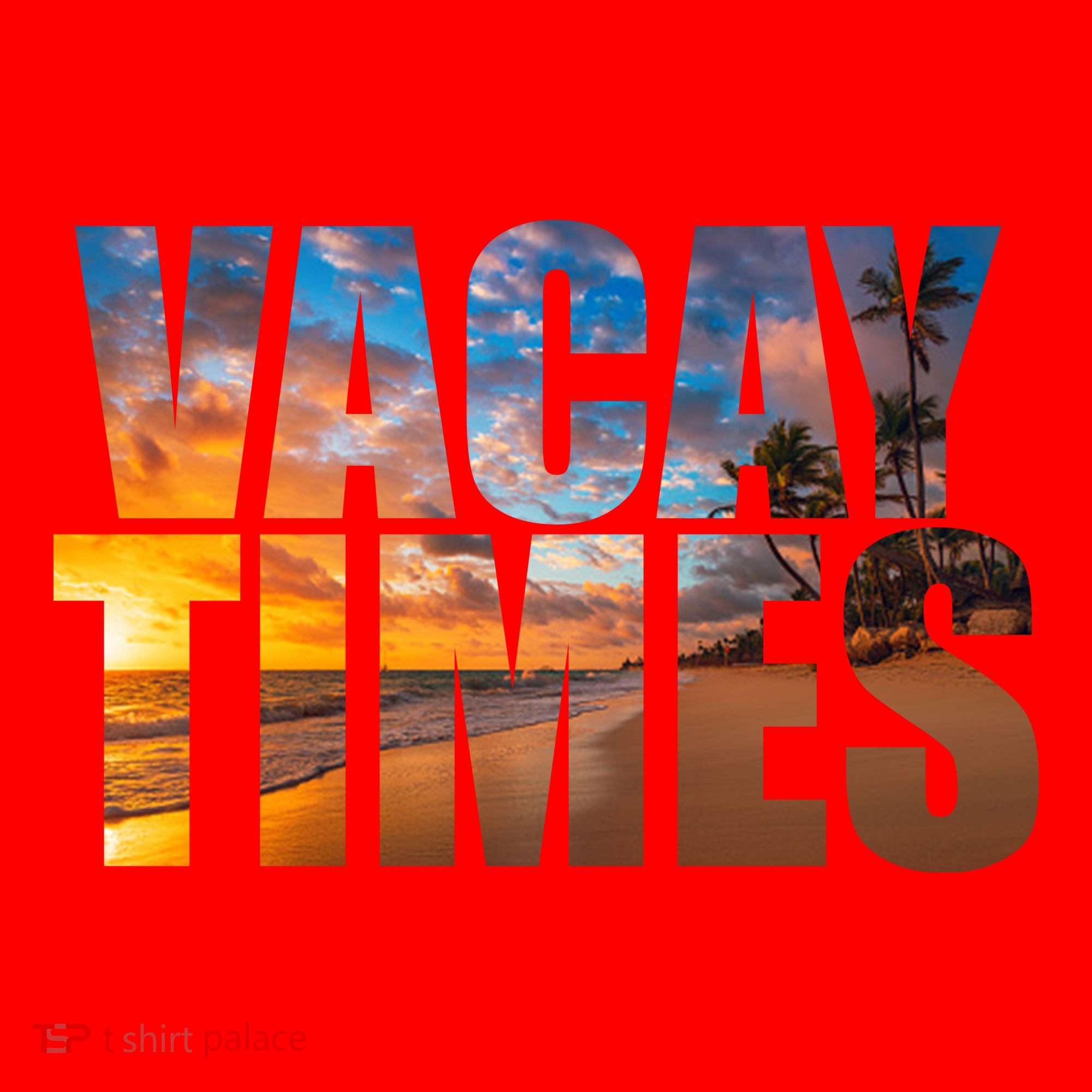Vacay Times Beach Santa Hat