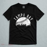 Vintage Tampa Bay Florida Skyline T-Shirt thumb 5