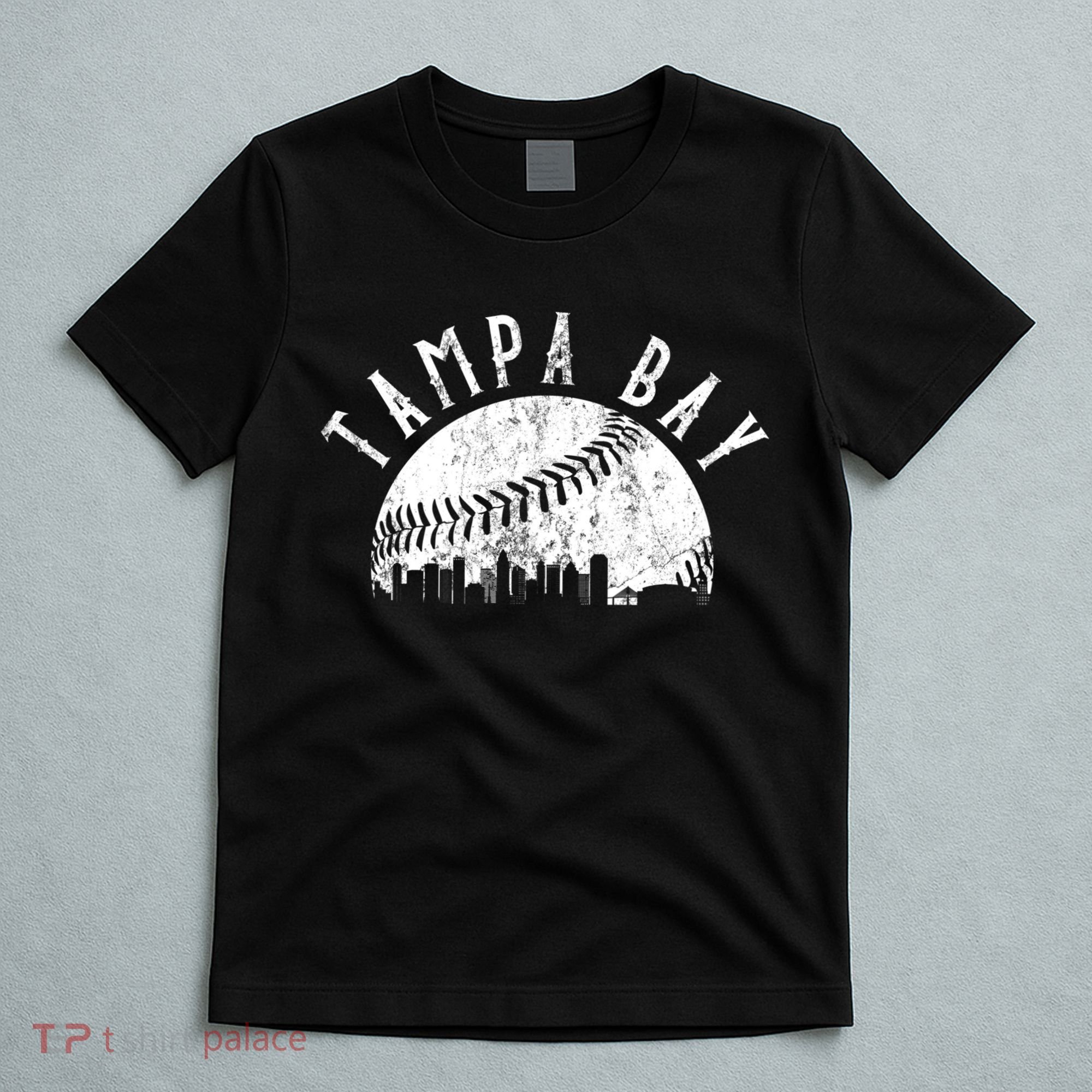 Vintage Tampa Bay Florida Skyline T-Shirt