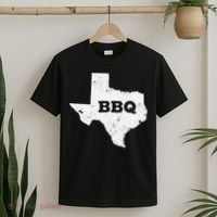 Vintage Texas Bbq State Of Texas Barbecue T-Shirt thumb 2