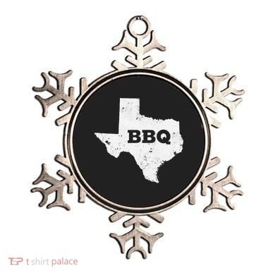 Vintage Texas Bbq State Of Texas Barbecue Ornament